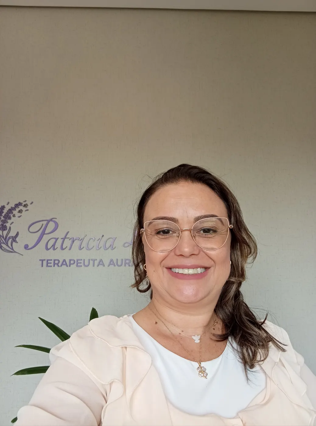 Patricia Leall sorrindo